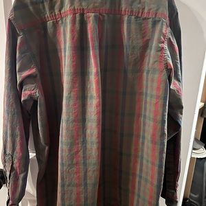 Beretta Long Sleeve Button Shirt Men's 2XLT Plaid